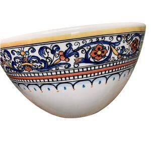 World Market Portugal Porto Large Salad Pasta Serving Mixing Bowl 5.5" x 10"